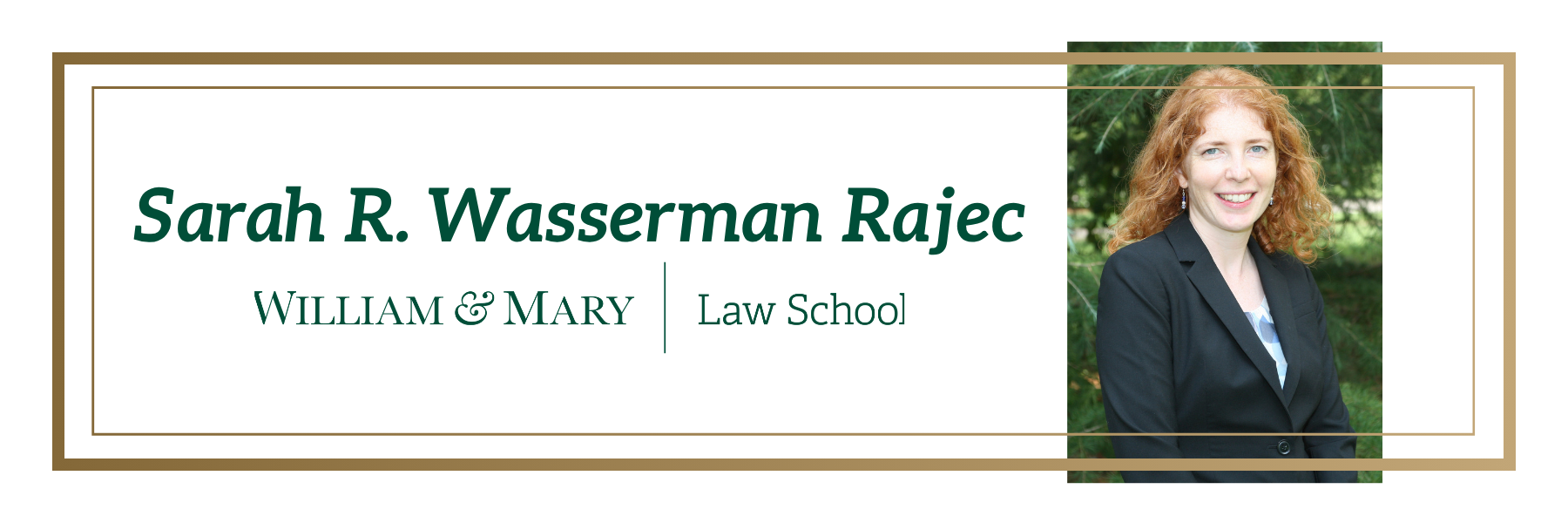 Rajec, Sarah R. Wasserman