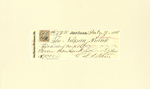 Check, drawn on The Nassau Bank, signed by Chester A. Arthur, 1874