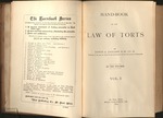 Jaggard on Torts (2 volumes)