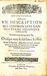 1613: Nomotexnia by Henry Finch