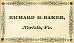 Richard H. Baker, Norfolk, Va.