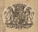 Armorial bookplate