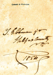 Y. G. Coleman Jr. Halifax County Va 1854
