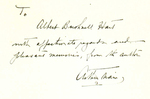 To Albert Bushnell Hart, with affectionate regards and pleasant memories, from the author, Arthur Train