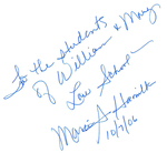 To the students of William and Mary Law School, Marci A. Hamilton, 10/7/06