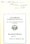 Howard L. Anderson [Fa] Law [ ] 08-09