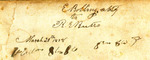 E. Bolling atty to R E Buirs March 20th 1858