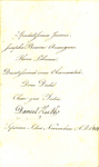 Latin inscription to Daniel Keith