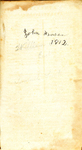 John Fraser 1812 / T Williams Ma[yet] / East / Samuel L[…]
