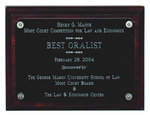 Henry G. Manne Moot Court Competition for Law and Economics: Best Oralist