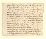 Order, 8 November 1771, to the Sheriff of Charlotte Co., Va., to Arrest Sarah Worsham for Adultery. Signed by Thomas Reade.